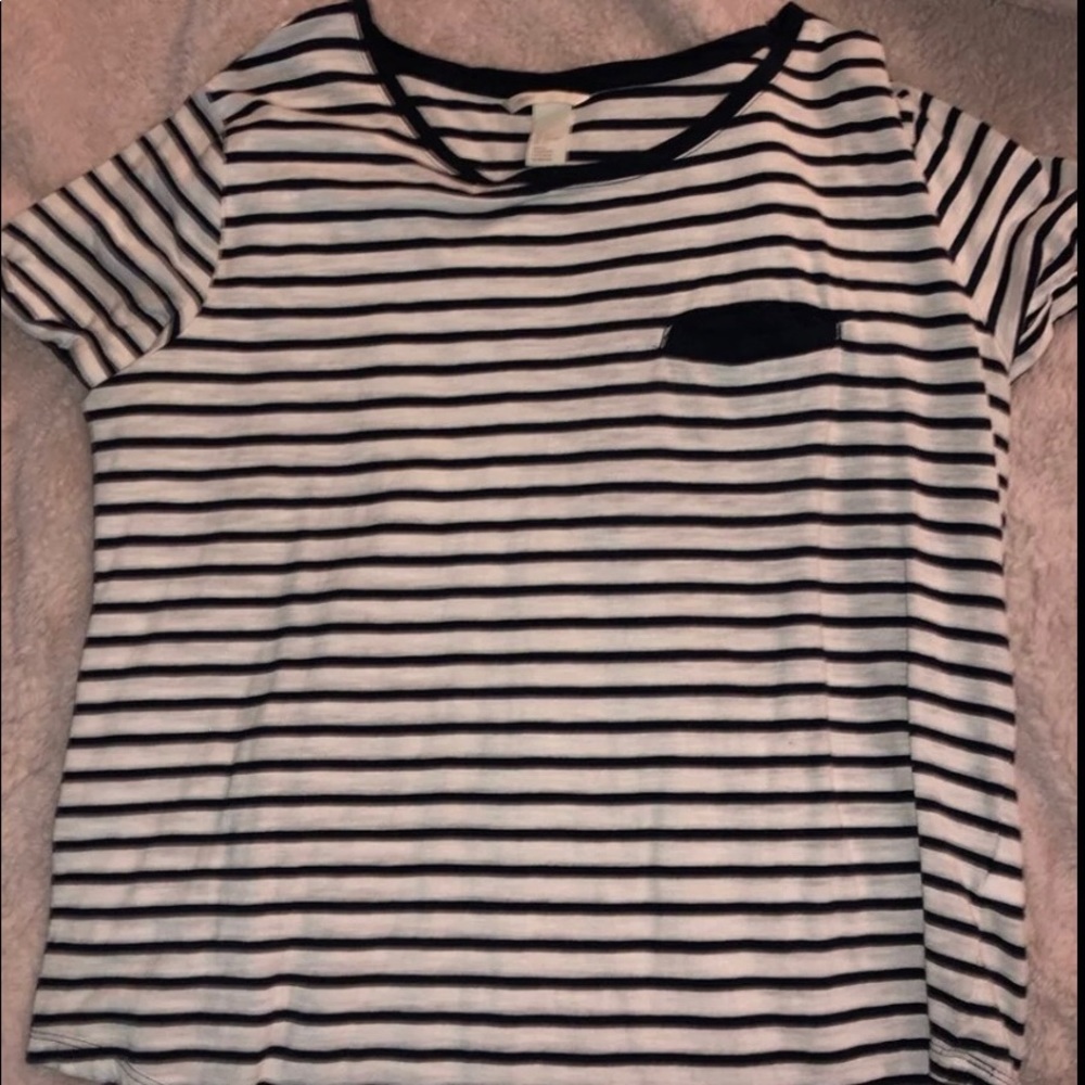 H&M striped tee